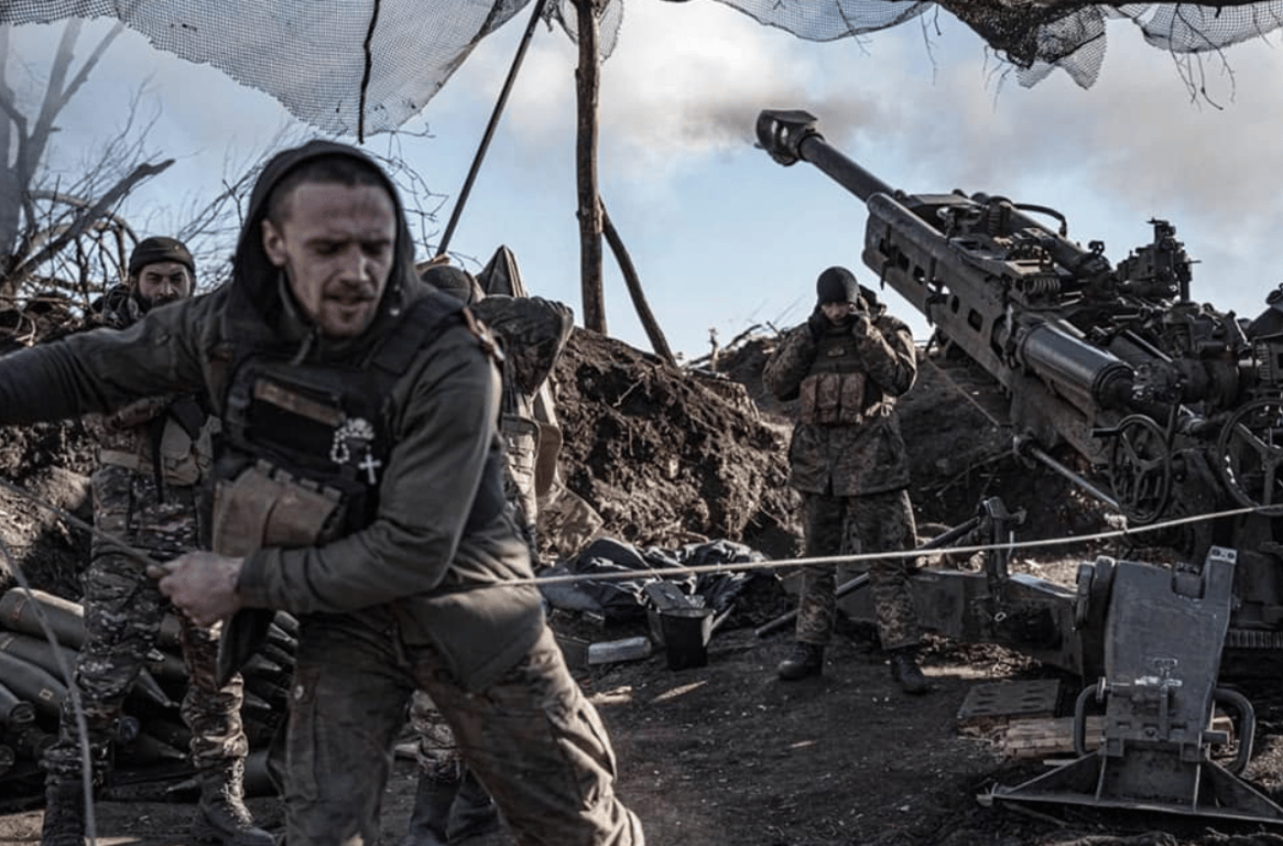 ЗСУ артилеристи на Бахмутському напрямку