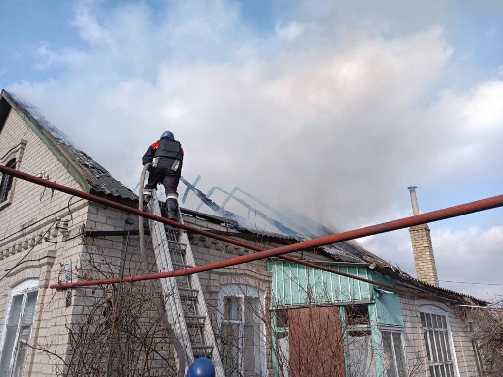 Обстрел Донецкой области