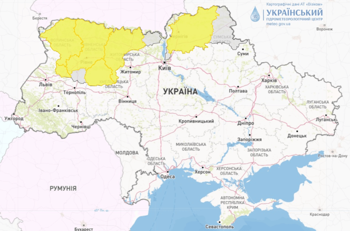 Загроза підтоплення 16 березня 2023