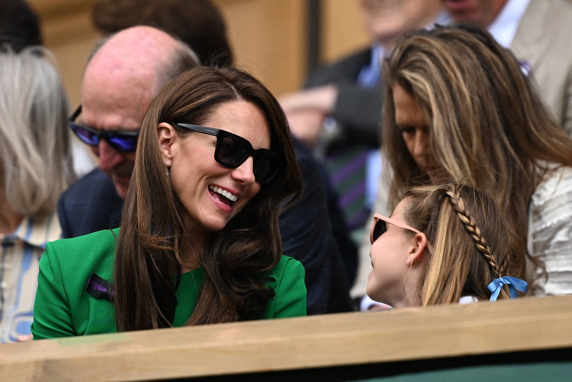 Кейт Міддлтон зі стильними дітьми завітала на фінал Вімблдона - фото 2