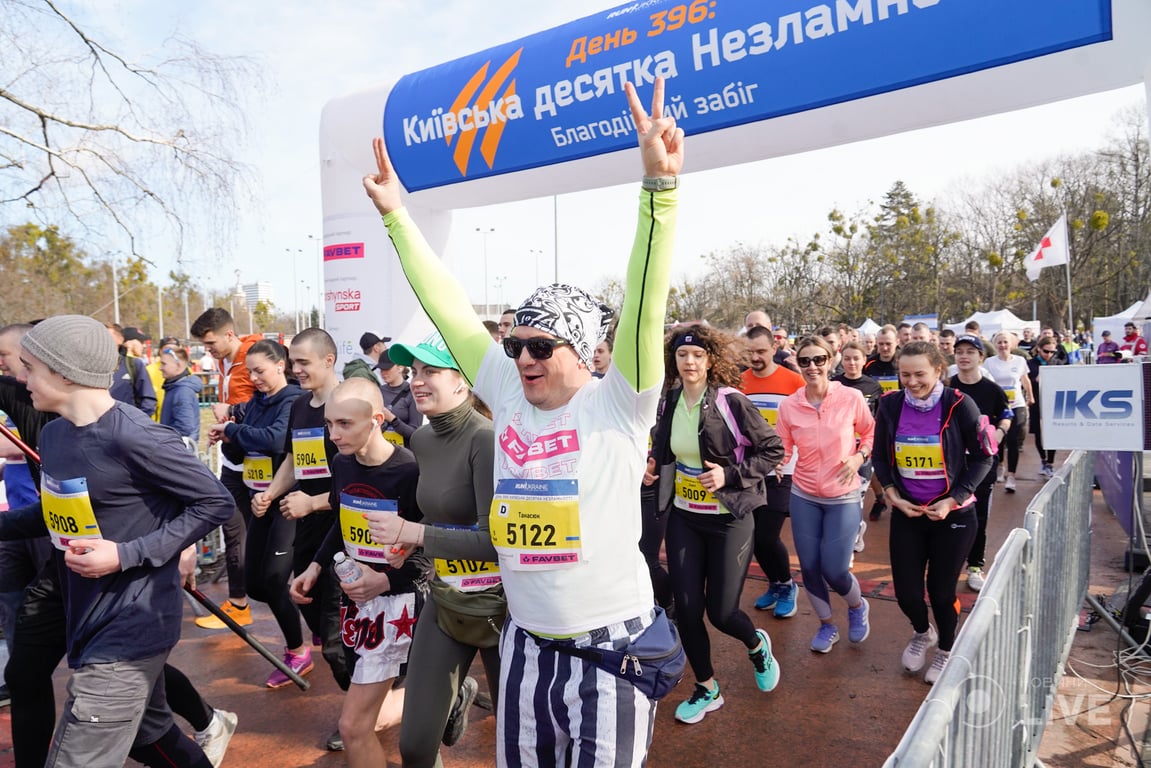 Благодійни забіг в Києві