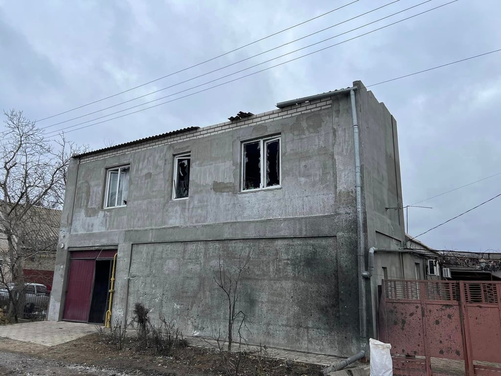 Обстрел Чернобаевки