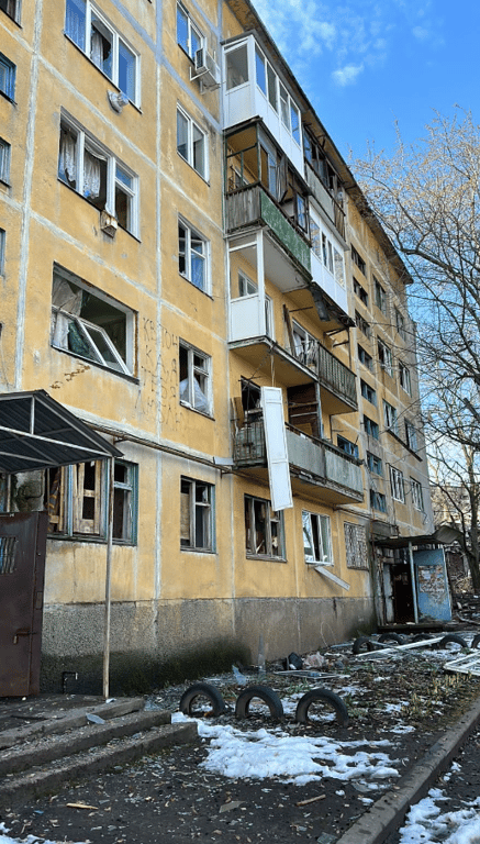 Обстріл Костянтинівки 2 квітня 2023