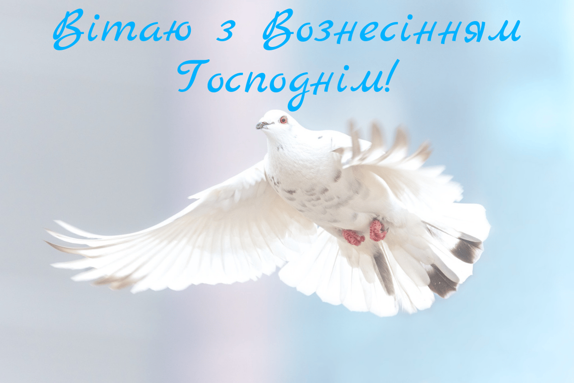 Зі святом Вознесіння Господнє: картинки українською