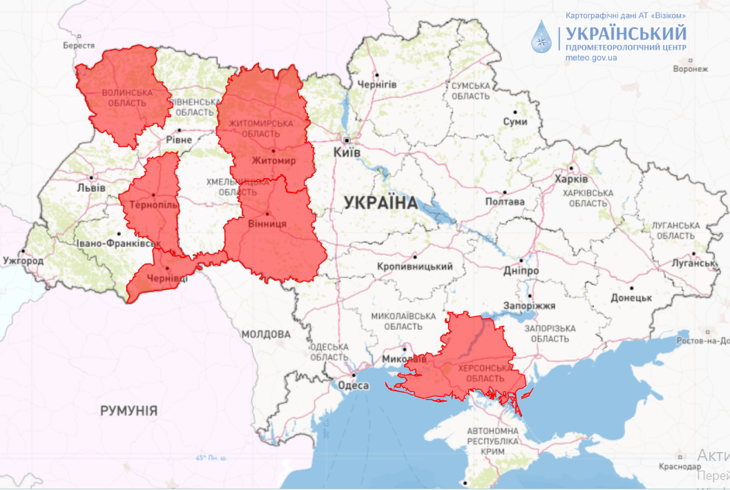 погода в Україні