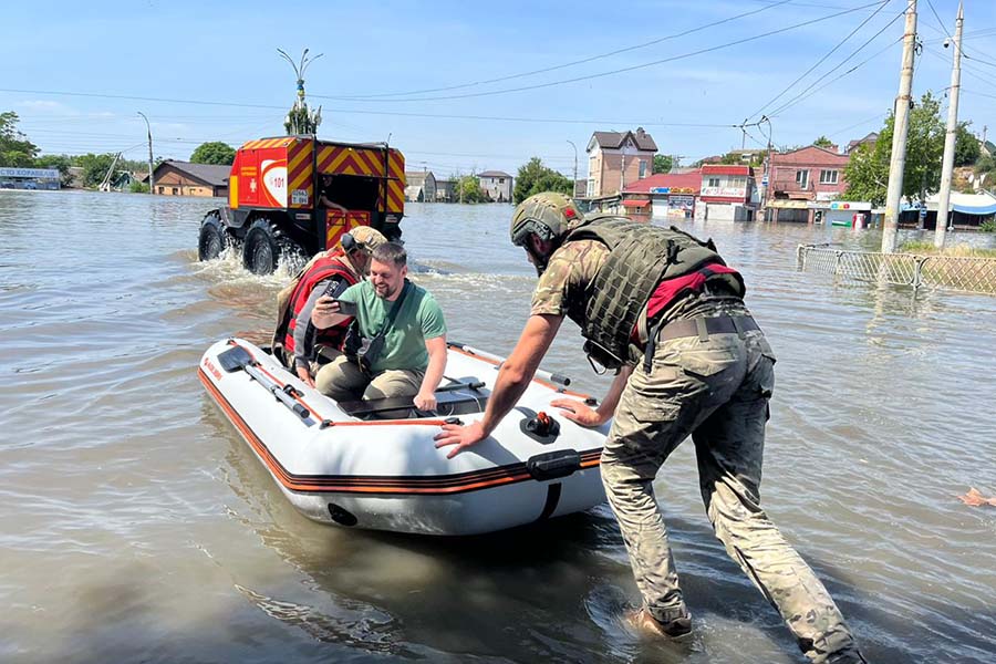 Каховская ГЭС