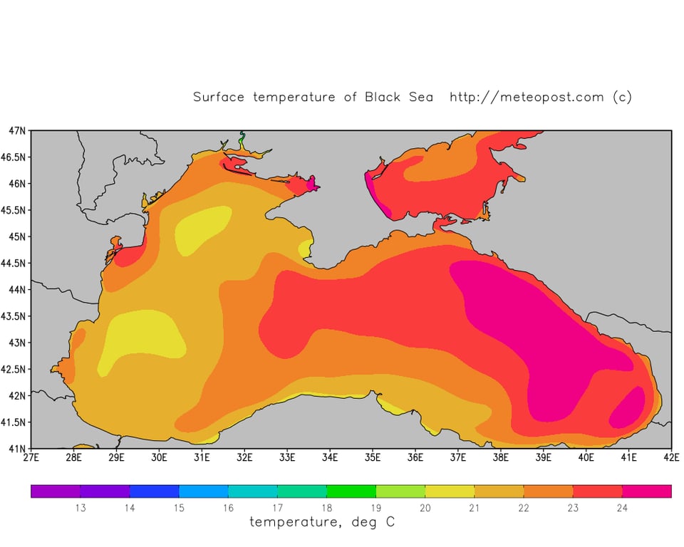 Температура Чорного моря