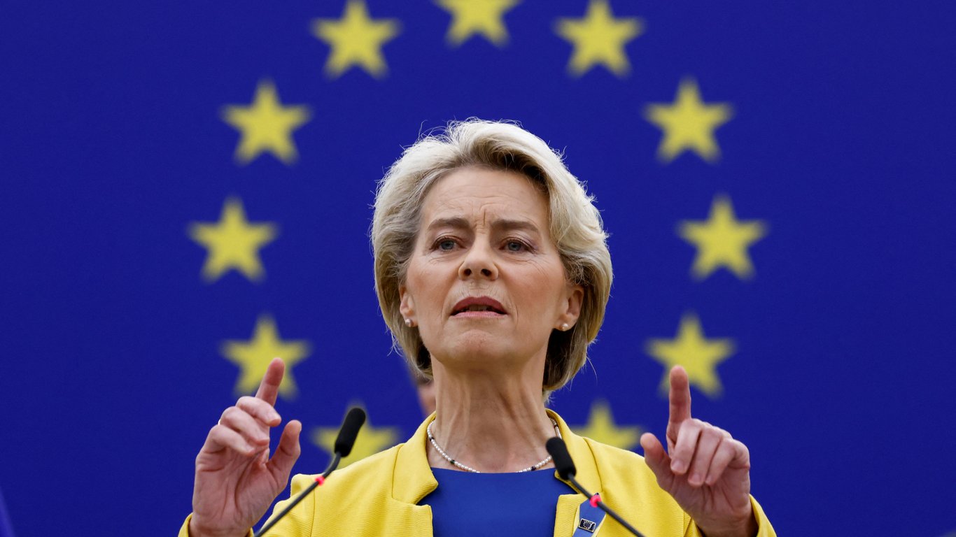 До Києва прибула президент Європейської комісії Урсула фон дер Ляєн