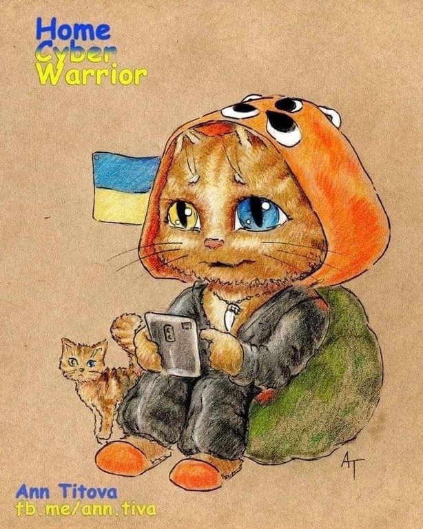 кіт, як символ війни