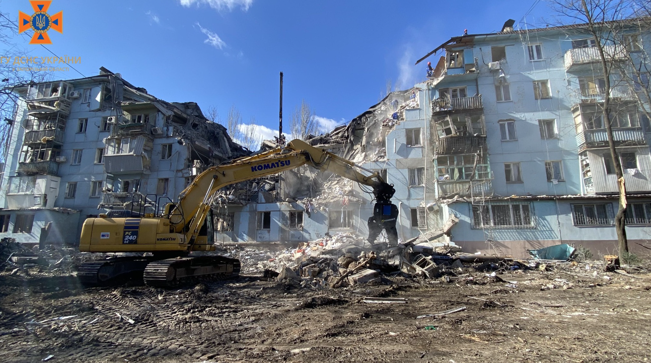 Ракетний удар по будинку у Запоріжжі 2 березня