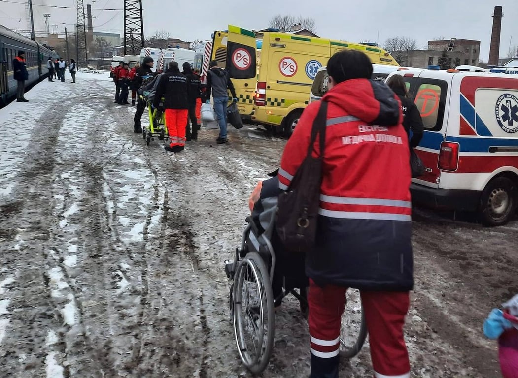 Эвакуация пациентов больниц из Херсона