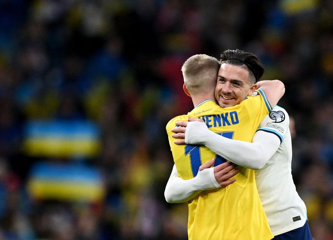 Сборная Украины проиграла Англии