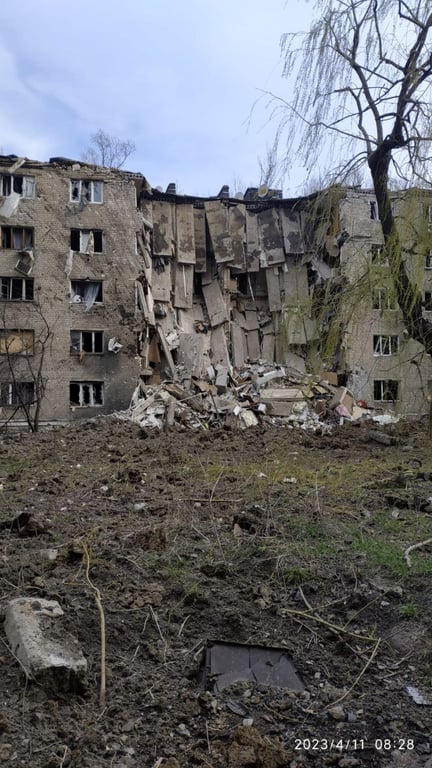 Российский удар по Донетчине