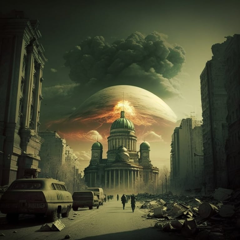 як виглядала б москва після ядерної війни