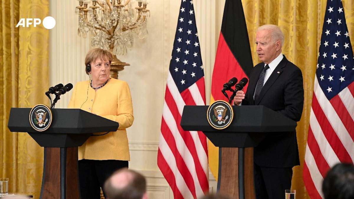 Зустріч Байдена та Меркель