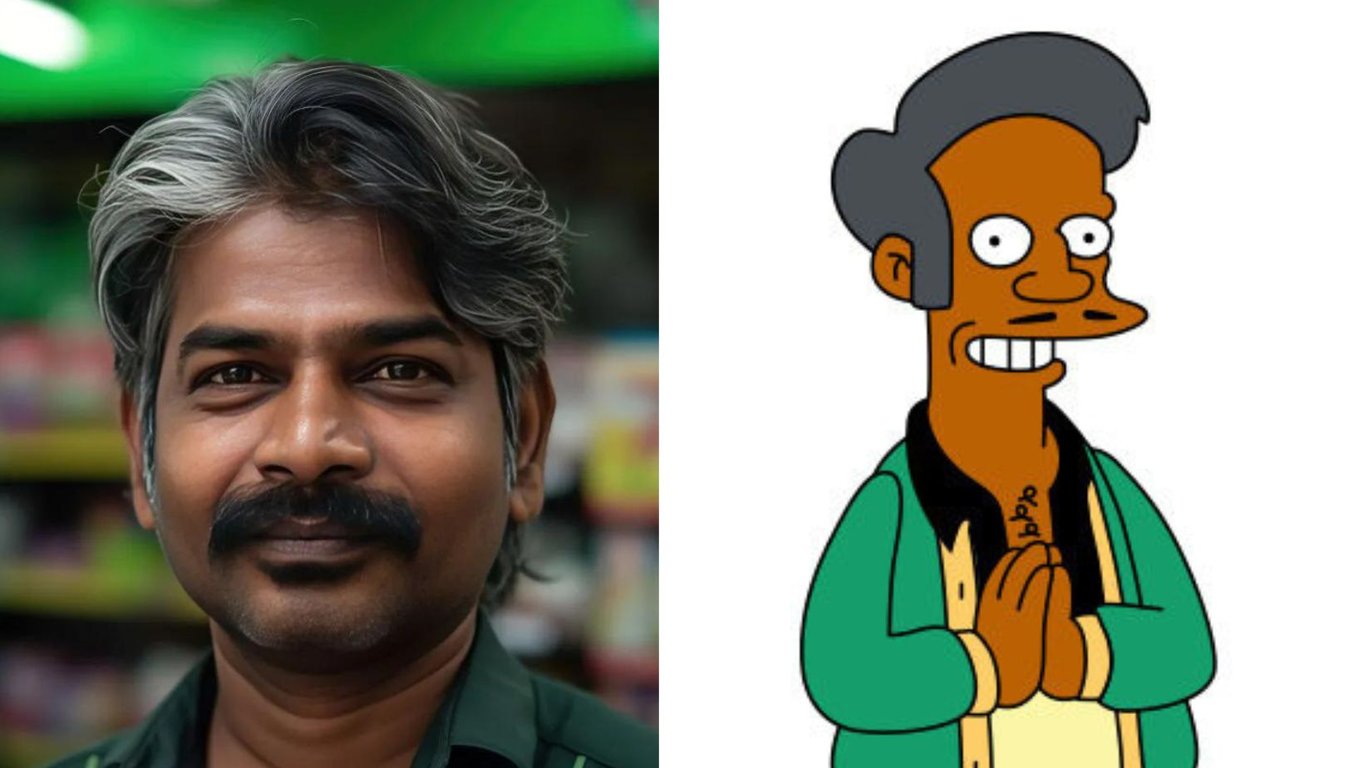 Фото Сімпсонів у реальному житті