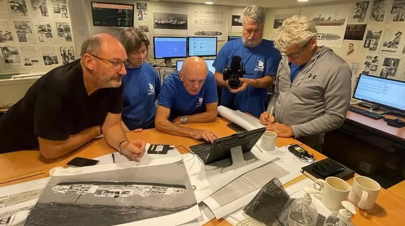 Фахівці австралійської морської археологічної групи. Фото: Silentworld Foundation