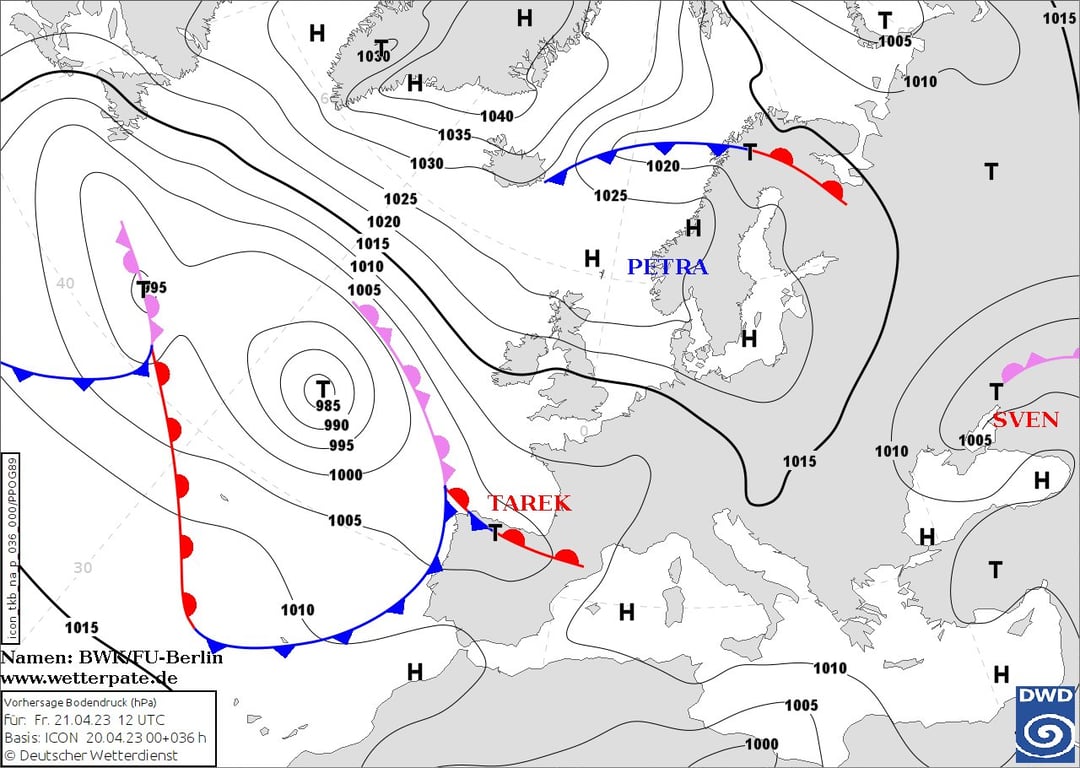 Погода на 21 квітня