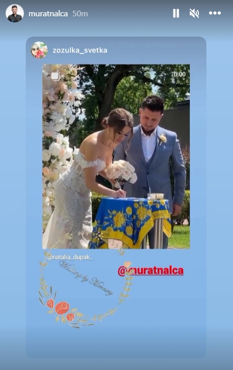 Ексчоловік Ані Лорак одружився знову. Фото: instagram.com/muratnalca/