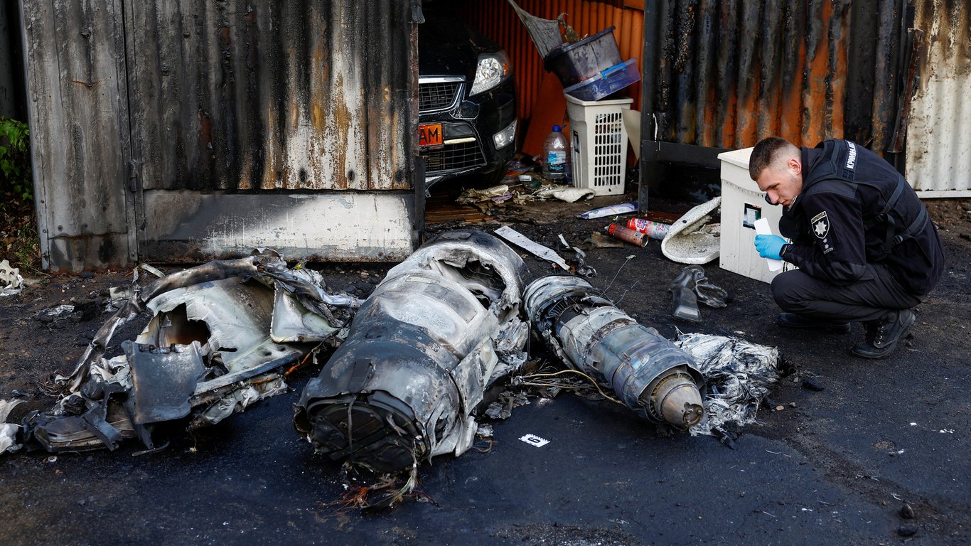 Збита російська ракета 18 травня