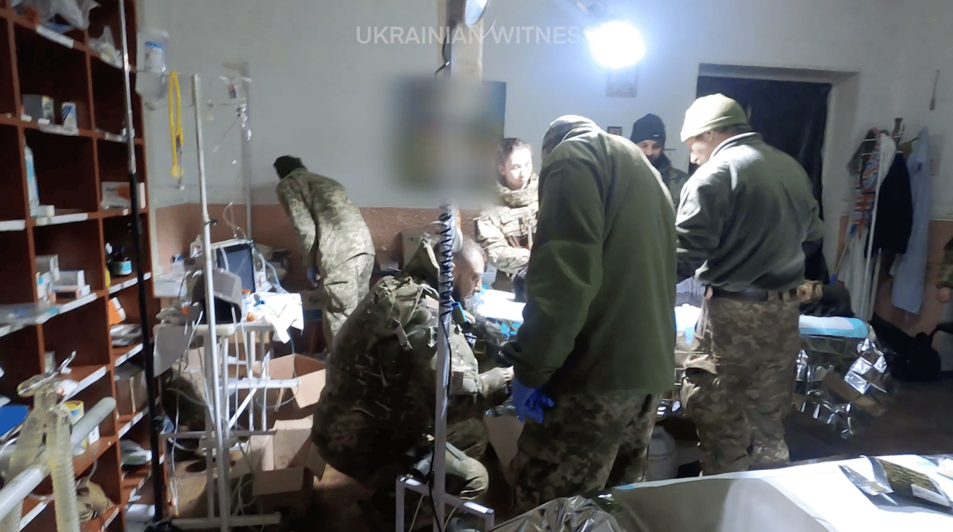 Эвакуация раненых на Бахмутском направлении