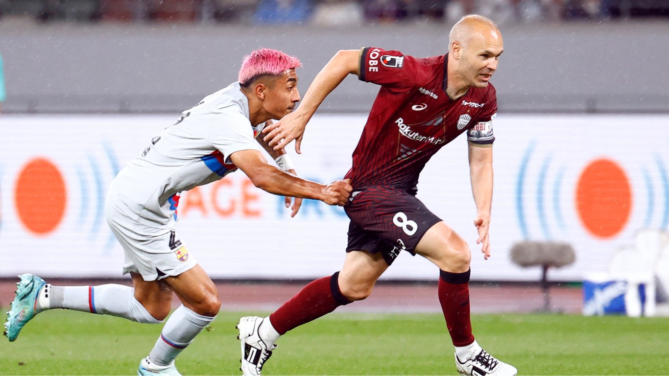 Іньєста проти Араухо