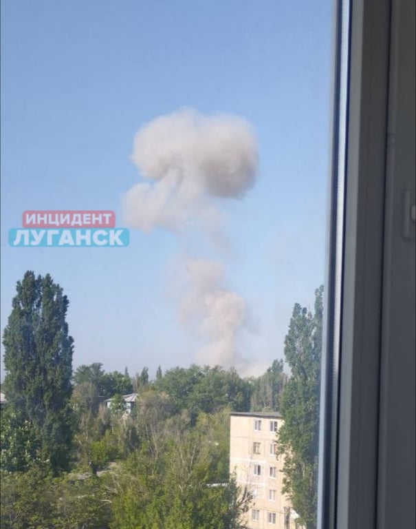 Вибух у Луганську 15 травня 2023 року