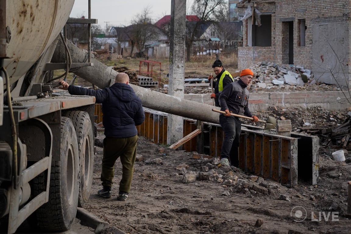 Вулиця Вокзальна в Бучі