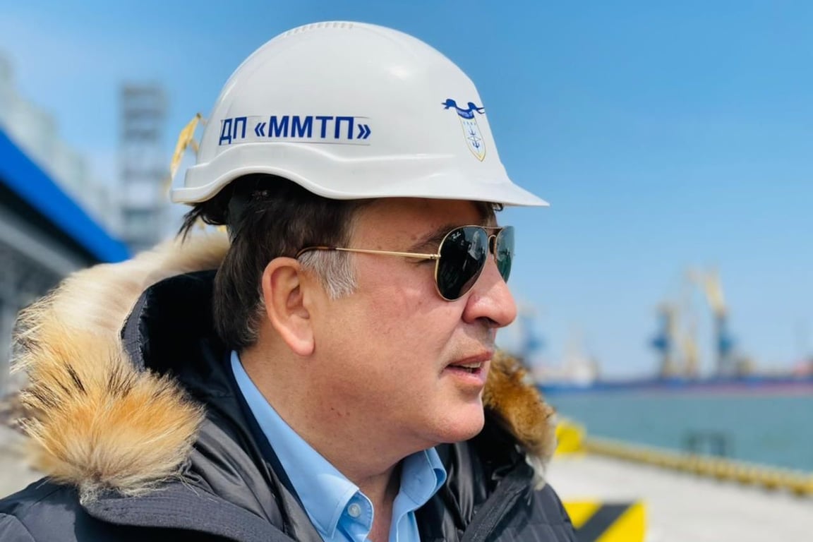 Саакашвілі в Маріуполі