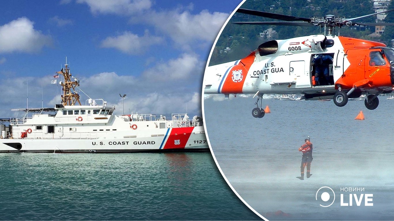 У мережі показали відео порятунку чоловіка, який впав з круїзного лайнеру у США