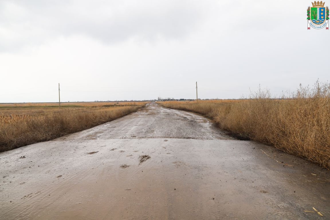 Ремонт дороги в Одеській області