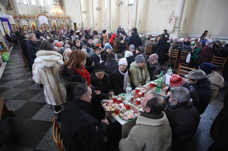 Благотворительная акция Рождество Львов