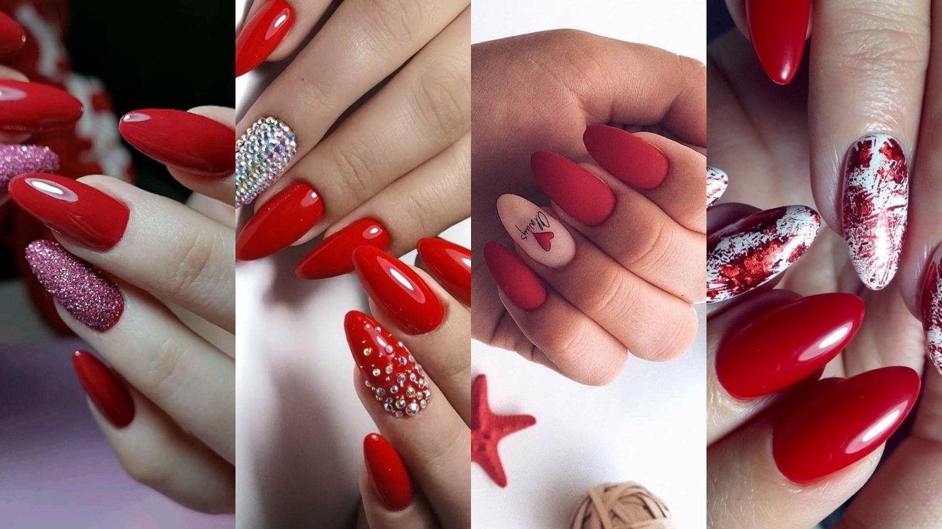 Идеи маникюра в День влюбленных