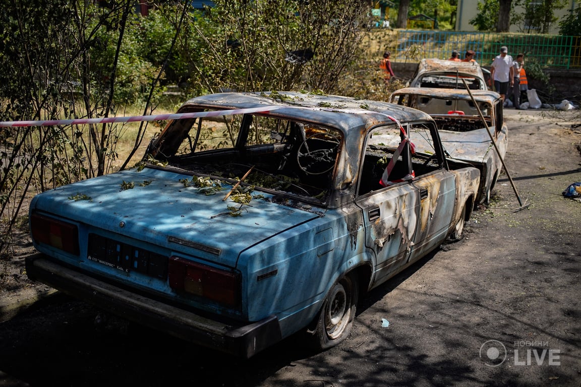 Наслідки атаки дроними Київ 30 травня Бастионна