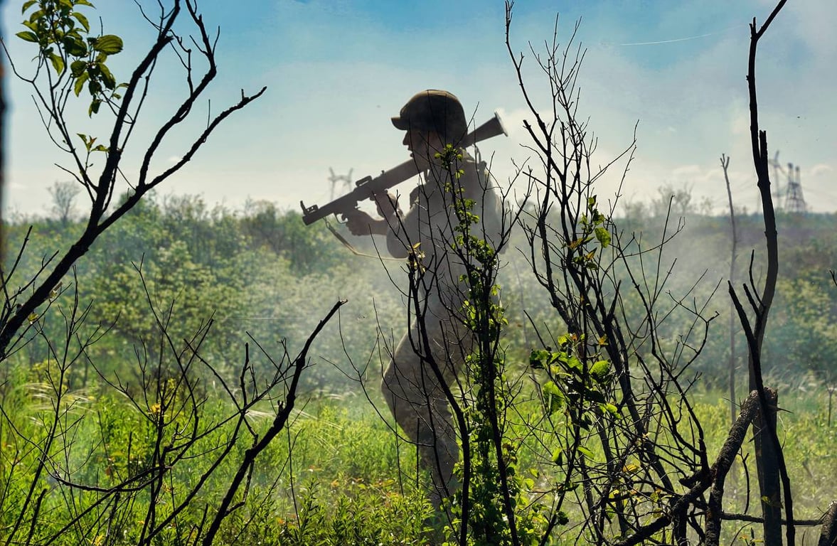 Украинские военные