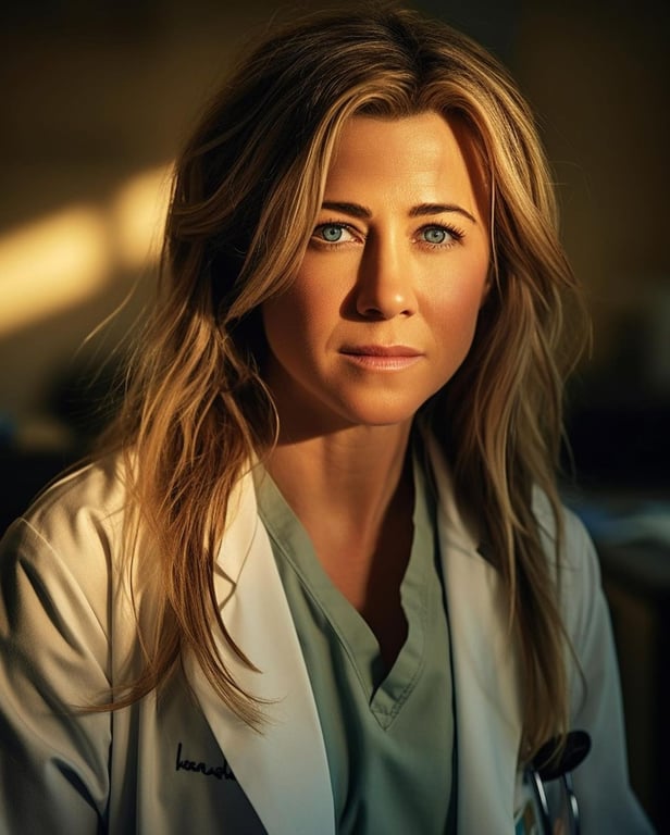 Представьте, что Дженнифер Лопес ваш хирург: Эдгар Каминский "сделал" голливудских див врачами - фото 7