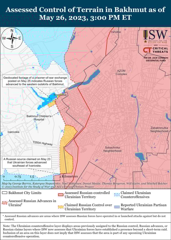 карти бойових дій 27 травня