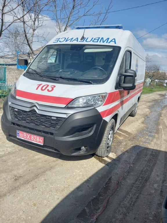 Обстріл швидкої Херсонська область