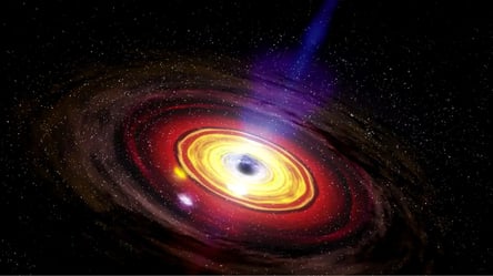 Таємничий об'єкт біля чорної діри посилає сигнали на Землю — що дізналися вчені - 290x166