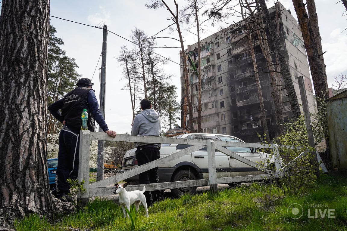 Демонтаж дома в Ирпене