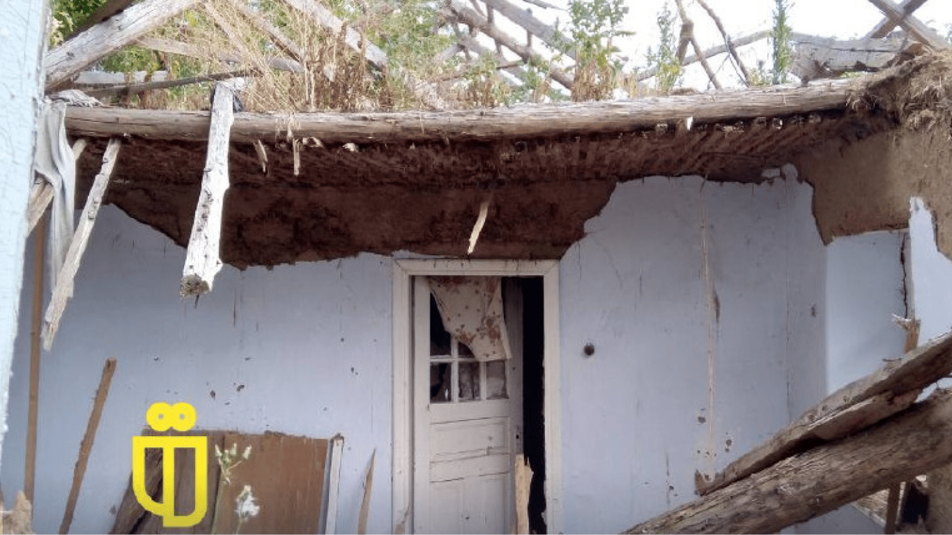 будинок на Херсонщині. Фото: Одеська ОВА