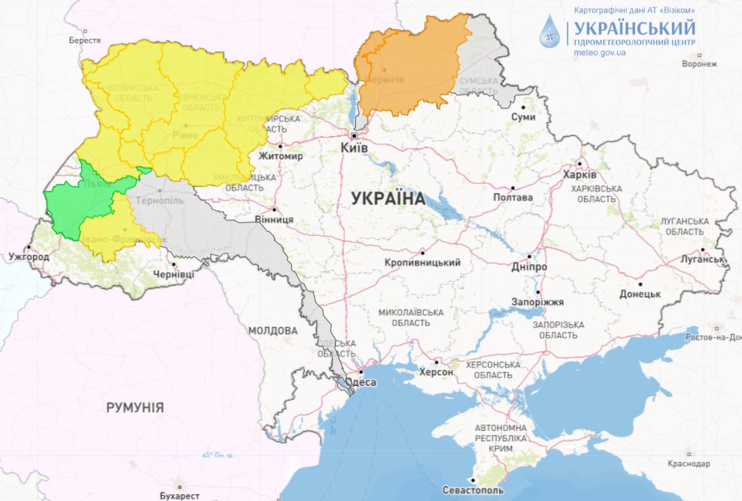 погода в Украине