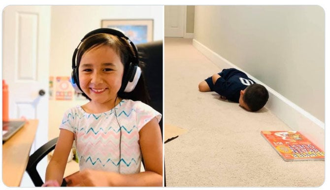 Яке буває дистанційне навчання: смішне фото