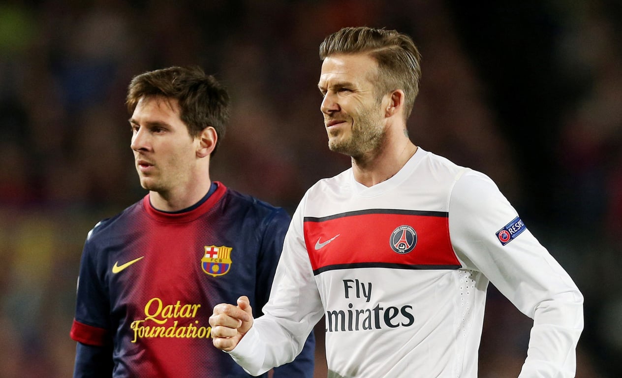 Месси и Бекхэм