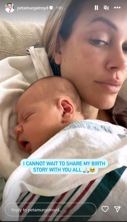 Дружина Максима Чмерковського поділилася кадрами з пологового - фото 1