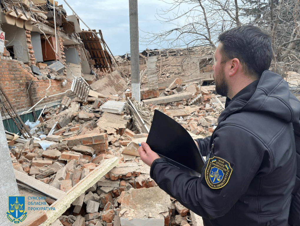 Обстрелы Сумской области 24 марта 2023