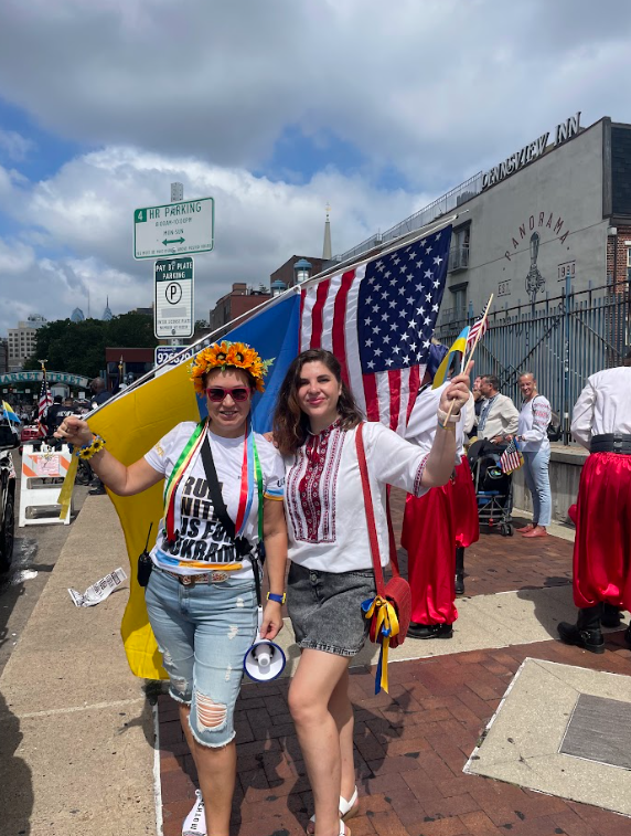 Українці відзначають День Незалежності США у Філадельфії, 4 липня 2023 року. Фото: Уляна Бойчук