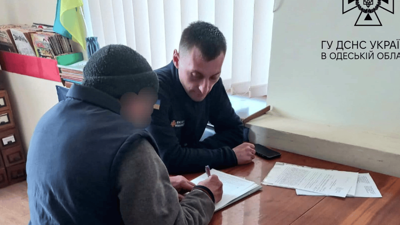 Жителя Одещини оштрафували за влаштовану пожежу