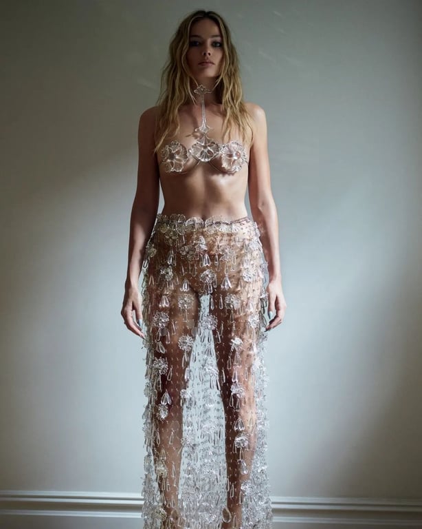 Чарівна "Барбі" Марго Роббі знялась у спокусливій фотосесії для Vogue - фото 4