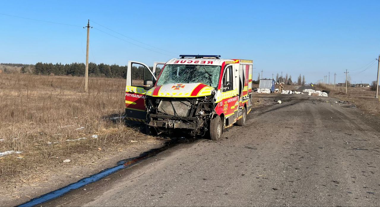 Обстрел Харьковской области